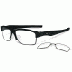 Oakley Crosslink Switch Asian Fit Eyeglasses, Satin Black Frame OX3150-0156