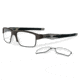 Oakley Crosslink Switch Eyeglasses, Pewter/Grey Smoke Frame, 53mm OX3128-0253