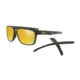 Oakley CROSSRANGE PATCH OO9382 Single Vision Prescription Sunglasses, 60mm, Matte Black, OO9382-938223-60-SV