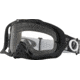 Oakley Crowbar MX Goggles, Jet Black/Clear, 57-951