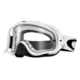 Oakley Crowbar MX Goggles, Matte White/Dual Clear, 59-457