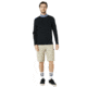 Oakley Cycling Collar Utility Long Sleeve Tee - Men's, Blackout, Medium 434238-02E-M