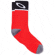 Oakley Cycling Socks - Mens, Red Line, Medium, 93285-465-M