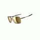Oakley Deviation Dark Brown Chrome Frame w/ Tungs Iridium Polarizedr Lenses Men's Sunglasses OO4061-07
