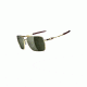 Oakley Deviation Polished Gold Frame w/ Dark Grey Lenses Men's Sunglasses OO4061-02
