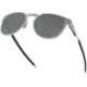Oakley DIECUTTER OO4137 Sunglasses 413701-55 - Satin Chrome Frame, Prizm Black Lenses