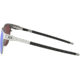 Oakley DIECUTTER OO4137 Sunglasses 413704-55 - Satin Chrome Frame, Prizm Sapphire Lenses