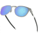 Oakley DIECUTTER OO4137 Sunglasses 413704-55 - Satin Chrome Frame, Prizm Sapphire Lenses
