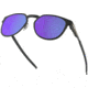 Oakley DIECUTTER OO4137 Sunglasses 413706-55 - Satin Black Frame, Violet Iridium Polarized Lenses