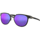 Oakley DIECUTTER OO4137 Sunglasses 413706-55 - Satin Black Frame, Violet Iridium Polarized Lenses