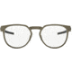 Oakley DIECUTTER RX OX3229 Eyeglass Frames 322902-50 - Pewter Frame, Clear Lenses