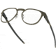 Oakley DIECUTTER RX OX3229 Eyeglass Frames 322902-50 - Pewter Frame, Clear Lenses