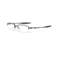 Oakley DRILL BIT 0.5 OX3143 Eyeglass Frames 314304-51 - Polished Midnight Frame, Clear Lenses