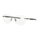 Oakley DRILL PRESS OX5143 Progressive Prescription Eyeglasses, 51mm, Pewter, OX5143-514302-51-PRO