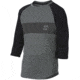 Oakley Edge 3/4 Raglan - Mens, Athletic Heather Grey, Extra Large, 433867-24G-XL