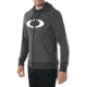 Oakley Ellipse Full Zip Hoodie - Mens, Blackout Light Heather, 3XL, 461644-02F-XXXL