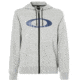 Oakley Ellipse Full Zip Hoodie - Mens, Granite Heather, 3XL, 461644-24L-XXXL