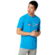 Oakley Ellipse Usa Short Sleeve - Mens, Hawaiian Blue, Extra Small, 457355-6HB-XS