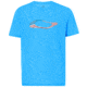 Oakley Ellipse Usa Short Sleeve - Mens, Hawaiian Blue, Extra Small, 457355-6HB-XS