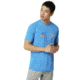 Oakley Ellipse Usa Short Sleeve - Mens, Hawaiian Blue, XL, 457355-6HB-XL