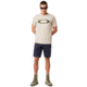 Oakley Ellpise Line Camo Short Sleeve - Mens, Oxford Tan, Large, 457359-88L-L