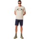 Oakley Ellpise Line Camo Short Sleeve - Mens, Oxford Tan, Medium, 457359-88L-M
