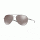 Oakley Elmont M &amp; L OO4119 Sunglasses 411909-58 - Lead Frame, Prizm Black Polarized Lenses