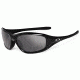 Oakley Encounter Polished Black Frame w/ Black Iridium Polarized Lenses Sunglasses OO9091-05