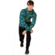 Oakley Enhance Graphic Knit Hoody 9.7 - Mens, Blue Storm Print, Small, 412821-66V-S