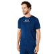 Oakley Enhance Short Sleeve Crew 8.7.02 - Mens, Dark Blue, Extra Large, 434250-609-XL