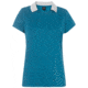 Oakley Enjoy Basic Golf Polo Short Sleeve - Womens, Deep Aqua, Small, 532355-74A-S