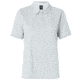 Oakley Enjoy Striped Golf Polo Short Sleeve - Womens, Artic Grey Hthr, Medium, 532357-28A-M