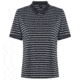 Oakley Enjoy Striped Golf Polo Short Sleeve - Womens, Blackout, Large, 532357-02E-L