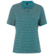 Oakley Enjoy Striped Golf Polo Short Sleeve - Womens, Forest Green, Extra Large, 532357-73F-XL