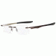 Oakley Evade 53mm Polished Brown Eyeglass Frames w/ Blank Lenses 22-175