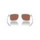Oakley Exchange Sun Sunglasses, Polished Clear, PRIZM Sapphire Polarized, PRIZM Sapphire Polarized, OO9483-0356
