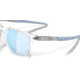 Oakley Exchange Sun Sunglasses, Polished Clear, PRIZM Sapphire Polarized, PRIZM Sapphire Polarized, OO9483-0356