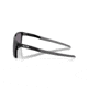 Oakley Exchange Sun Sunglasses, Satin Black, PRIZM Grey Polarized, PRIZM Grey Polarized, OO9483-0456