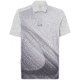 Oakley Exploded Ellipse Golf Polo Short Sleeve - Mens, Light Grey, 2XL, 434310-202-XXL
