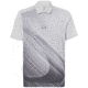 Oakley Exploded Ellipse Golf Polo Short Sleeve - Mens, Light Grey, Large, 434310-202-L