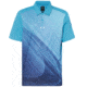 Oakley Exploded Ellipse Short Sleeve Golf Polo - Mens, Stormed Blue, 2XL, 434310CRS-6SB-XXL