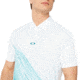 Oakley Exploded Ellipse Golf Polo Short Sleeve - Mens, White, Small, 434310-100-S