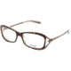 Oakley Exposure Eyeglasses Frame, Size 53 - Tortoise Stripe OX1068-0553