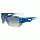 Oakley Eyepatch 2 Blue/Clear Fade Frame w/ Black Grey Gradient Lenses Sunglasses OO9136-02