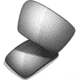 Oakley Eyepatch 2 Replacement Lenses, Black Iridium Polarized 43-400