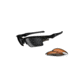 Oakley Fast Jacket XL Sunglasses - Polished Black Frame w/ Black Iridium Polarized &amp; Persimmon Lenses OO9156-05