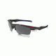 Oakley Fast Jacket XL Mens Sunglasses Team USA Dark Grey Frame, Black Iridium Lens OO9156-14
