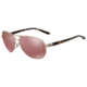 Oakley Feedback Womens Sunglasses 407912-59 - Rose Gold Frame, Vr28 Black Irid Polar Lenses
