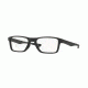 Oakley Fin Box OX8108 Single Vision Prescription Eyeglasses 810801-51 - Satin Black Frame