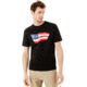 Oakley Flag Short Sleeve Tee - Men's, Blackout, Small, 457398-02E-S